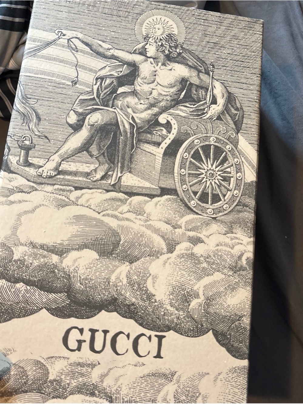 Gucci Beige & Red GG Canvas Platform Slides - Picture 3 of 4